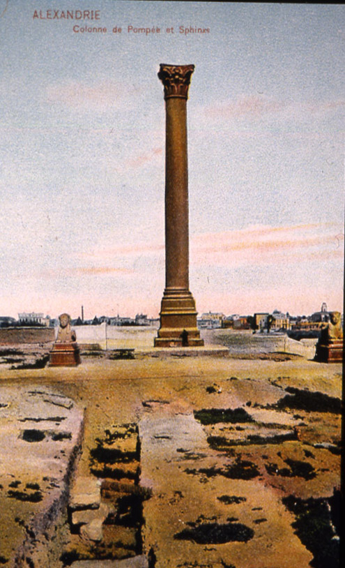 Column de Pompee et Sphinx
