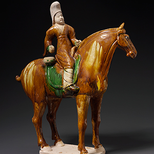 Equestrian Drummer, China, Tang dynasty, 618–907