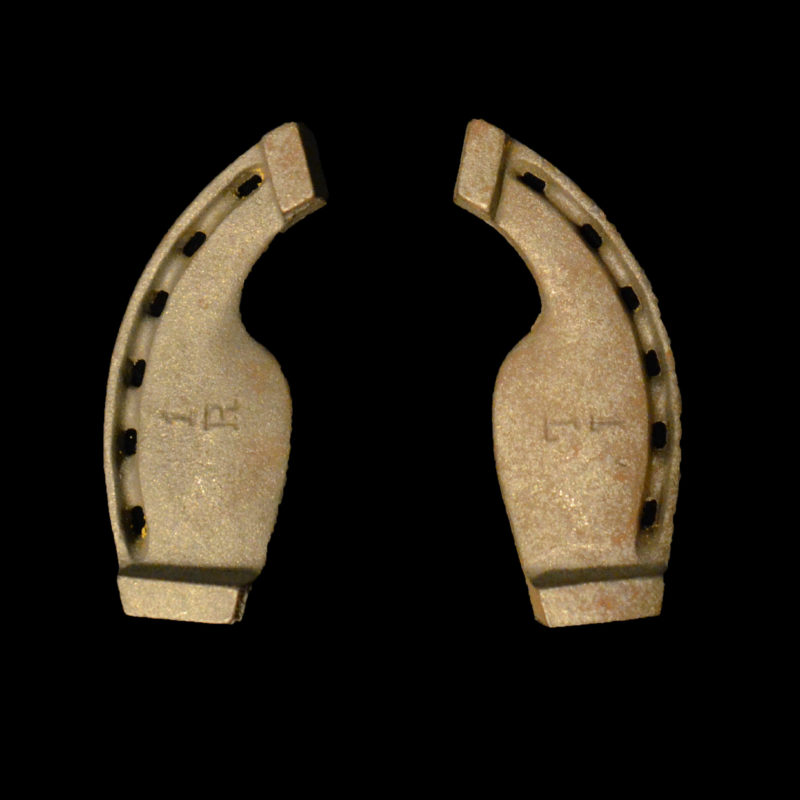 Shoes worn by an ox