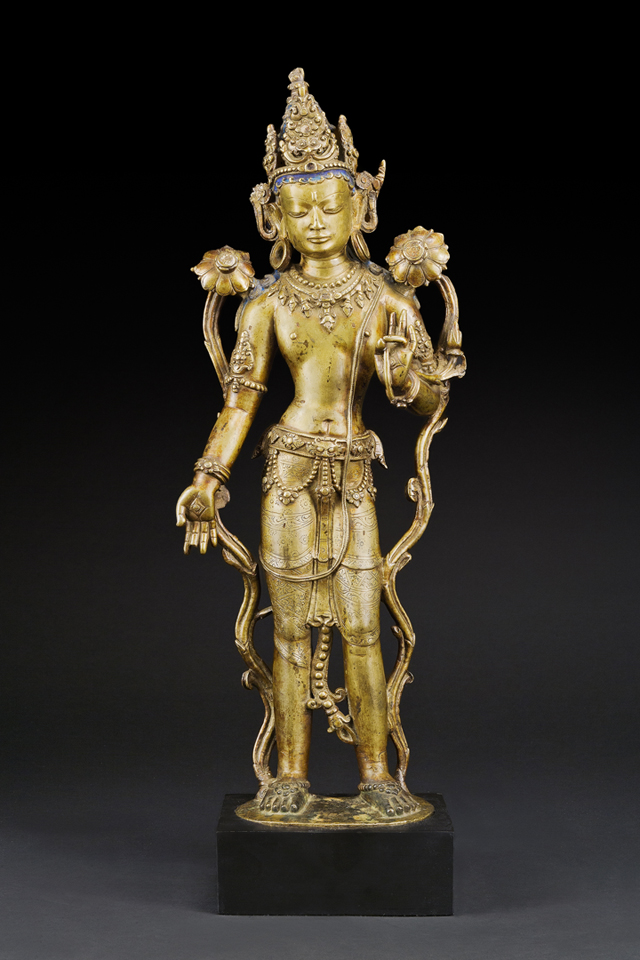 bronze sculpture, Padmapani