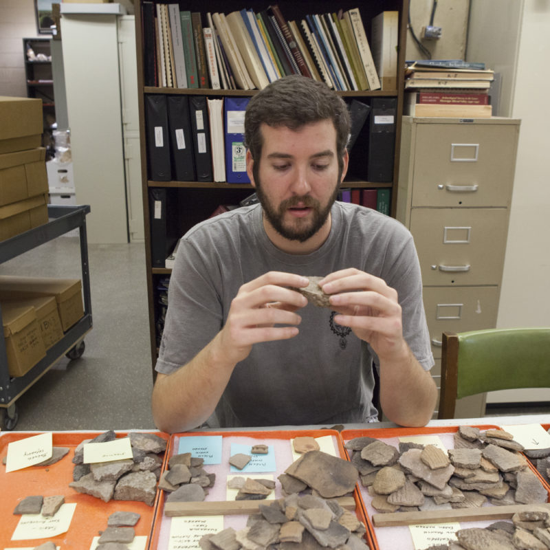 Archaeology and Paleoethnobotany Lab Interns