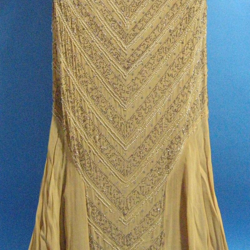 Flapper dress belonging to local woman, Elizabeth Stone Hoyt