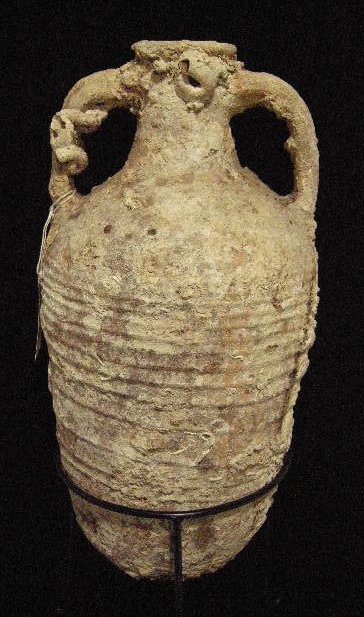 Byzantine amphora found off the coast of Turkey