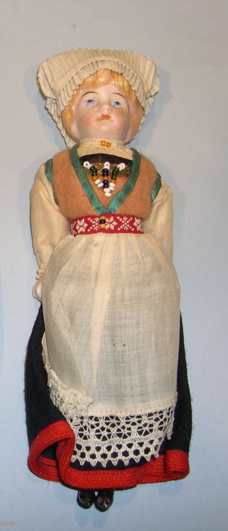 Scandinavian doll in regional dress