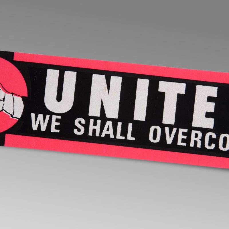 United We Stand bumper sticker