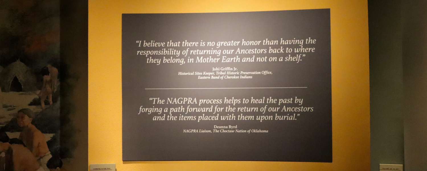 Quotes from Native Nation partners from the Eastern Band of Cherokee Indians and the Choctaw Nation of Oklahoma