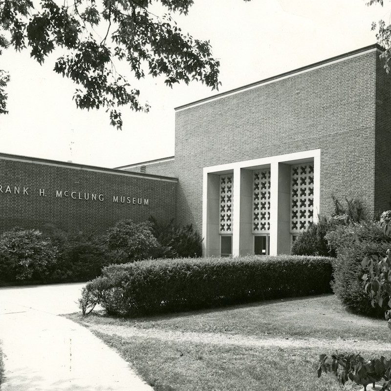 McClung Museum in the 1970s