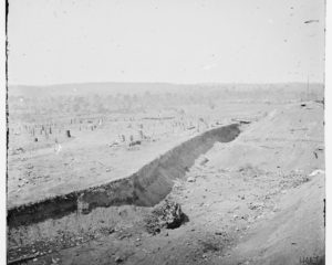 dirt trench
