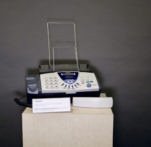 FAX575Personal Fax with Phone and Copier, 2003 Brother International Corporation Gift of technological progress