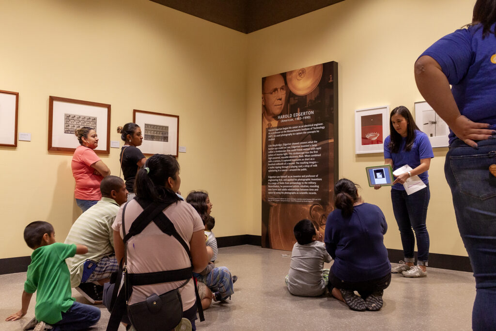 Chang Jantz leads program in an exhibition at the McClung Museum