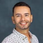 Manuel Amaya, with McClung Museum, Staff headshot taken in the Communications Studio on July 30, 2024. Photo by Breven Walker/University of Tennessee